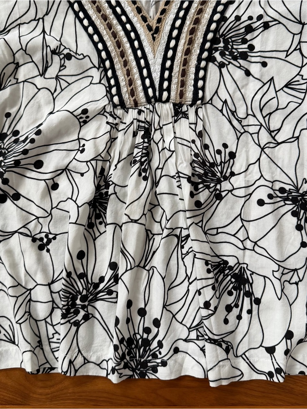 NWT Anthropologie Bl-nk London Women’s Stephanie Top Blouse Tunic Size L Petite - Picture 5 of 14